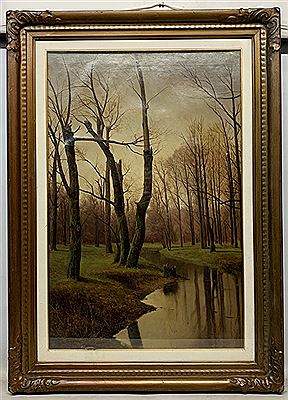 Francesco Capuano : 'Forest with stream'