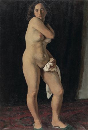 Manjiro Terauchi : Standing nude