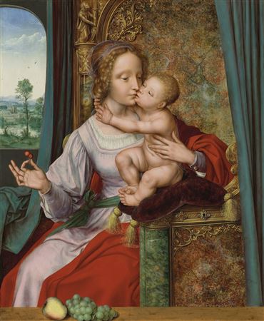 Quentin Matsys : The Madonna of the Cherries