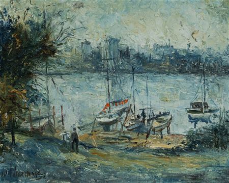 Willmotte Williams : 'Sydney Harbour from Kirribilli'