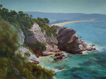 John C Downton : 'Eden's Jewel, Amethyst Point, NSW,'