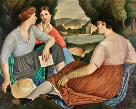 Paul Theophile Robert : 'Les amies'