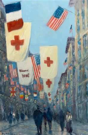 Henry Spaulding : The March of the Red Cross Flags, 1918