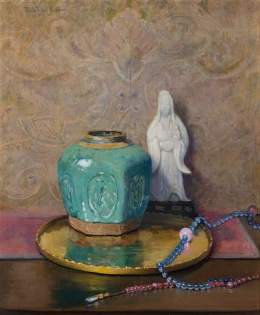 Ruth Payne (Jewitt) Burgess : The Chinese Vase