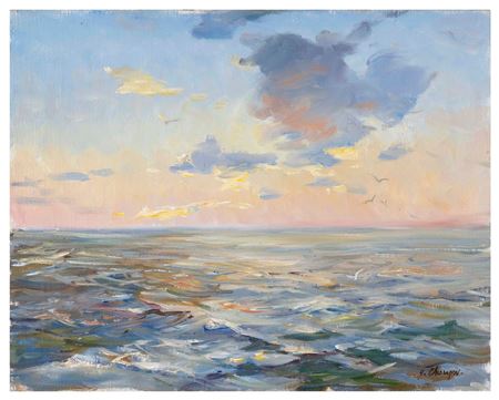 George Cherepov : 'Ocean At Fisher's Island'