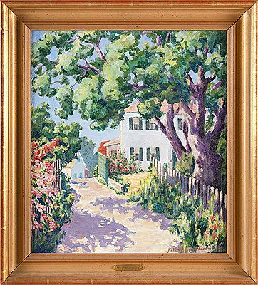 Helen M Woodward : Washington Street, Provincetown, Massachusetts