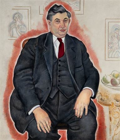 Macena Barton : Portrait of Clarence Joseph Bulliet