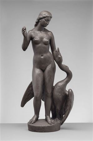 Bretislav Benda : Leda with the Swan