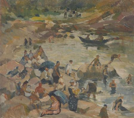 William Meyerowitz : Folly Cove Bathers