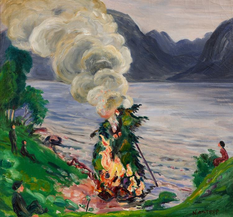 Nikolai Astrup : From Auction Records