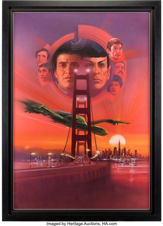 Bob Peak : Star Trek IV: The Voyage Home (Paramount, 1987), Final Movie Poster Artwork