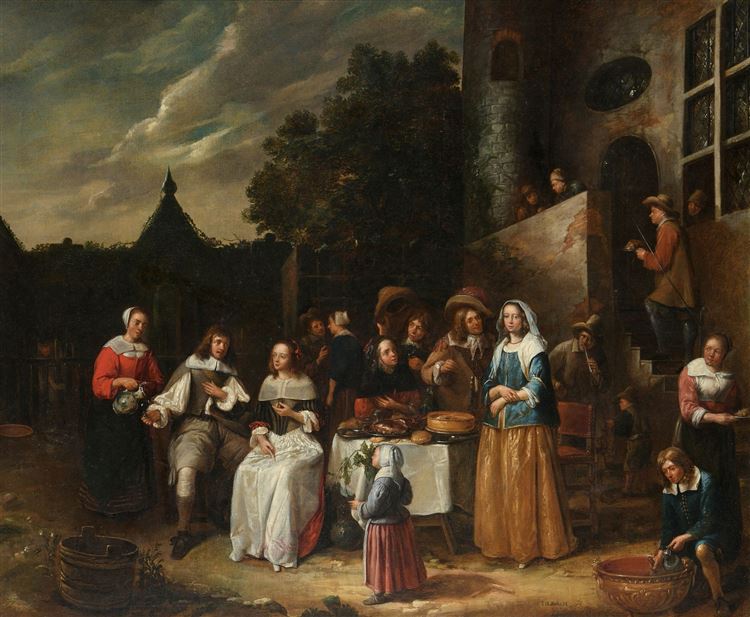 Gillis van Tilburg II : From Auction Records