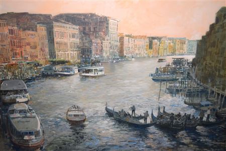 John Heseltine : From the Rialto Bridge '