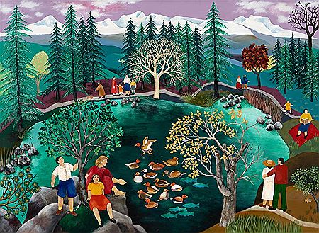 Johanna Hildebrandt : Sunday by the Lake, 1987