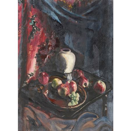 Archibald A McGlashan : STILL LIFE WITH FRUIT