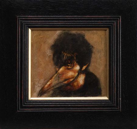 Frank To : SELF PORTRAIT WITH PLAGUE DOCTOR MASK