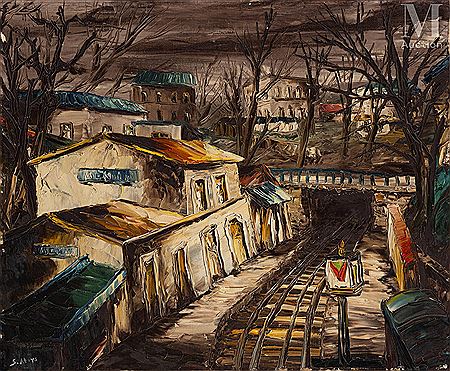 Leon Schwartz-Abrys : Ménilmontant station