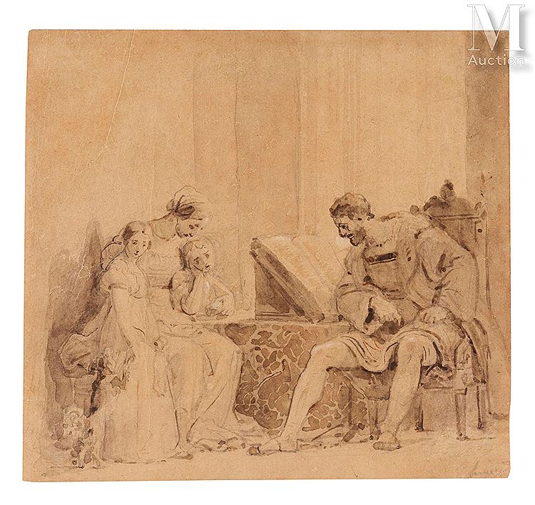 Theophile Evariste Fragonard : From Auction Records