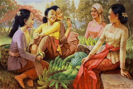 Pardoli Fadli : Happy to Taste Bananas - Fruit Harvest Series (Gembira Icip Pisang-Seri Panen Buah), 2022