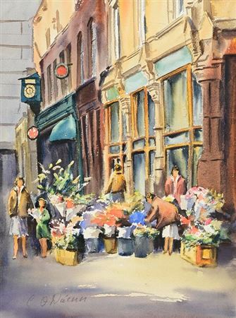 Carrie O'Duinn : Flower Sellers, Grafton Street