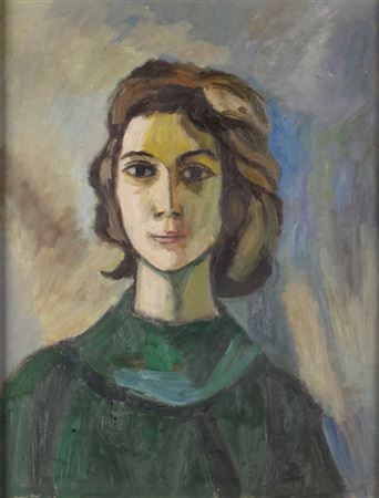 Johannes Sack : 'Portrait of Steffi Zehmisch'