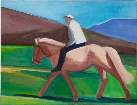 Louisa Matthiasdottir : Man Riding Horse