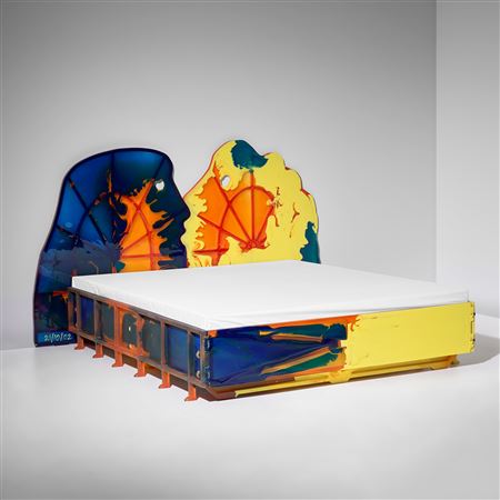 Gaetano Pesce : Double bed, from the 'Nobody's Perfect' series