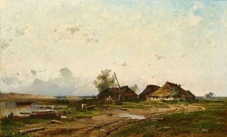 Antonie Biel : Hiddensee landscape