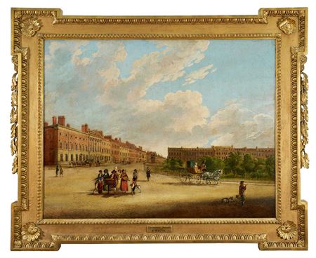 Edward Dayes : Grosvenor Square, circa 1785