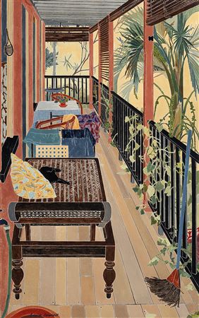 Cressida Campbell : The Verandah