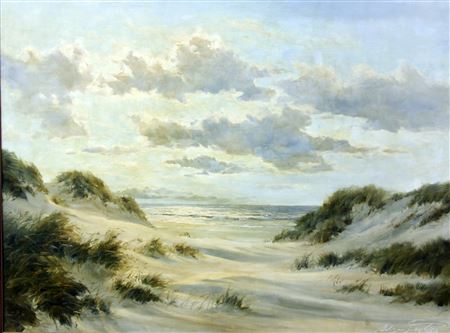 Edgar Freyberg : Dune landscape on Sylt