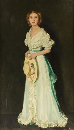 Edward Lintott : Portrait of Genevieve Tobin