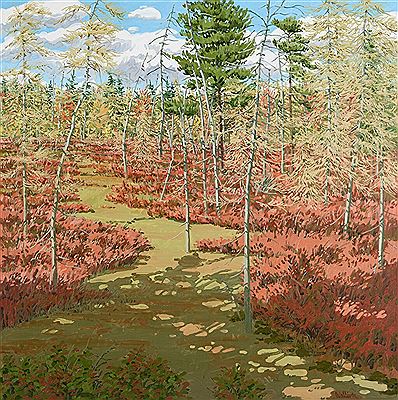 Neil G Welliver : Little Marsh - Autumn