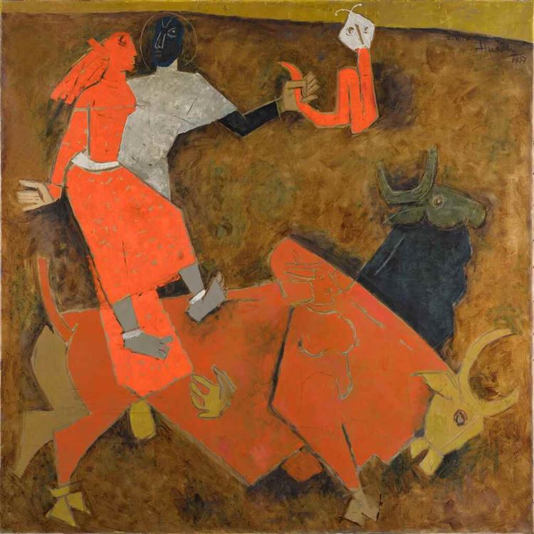 Maqbool Fida Husain : From Auction Records