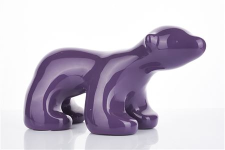 Scott Redford : My Beautiful Polar Bear (Purple), 2019