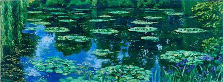 Gerhard Nordstrom : Water lilies, Giverny