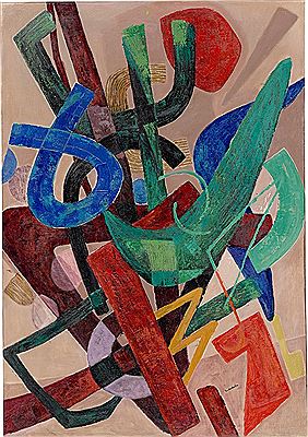 Hans Laabs : ”VEGETATIV”. 1954