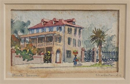 Edith DeMay Smith : Street Scene