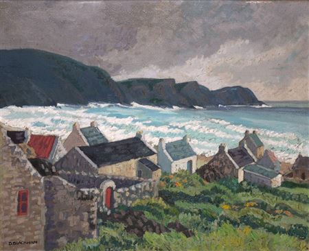 Dorothy Isabel Blackham : STORMY DAY, KEEL, ACHILL