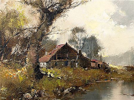 Ingfried Paul Henze : Rural Scene