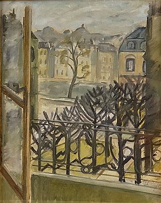 Theodor Pallady : 'Place Dauphine'