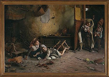 Gaetano Chierici : Children''s mischiefs