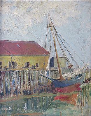 Edwin Reeves Euler : Provincetown Wharf