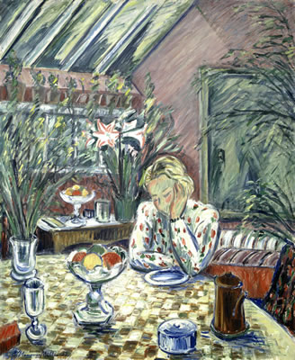 Victor Haagen-Muller : Morning, in the conservatory