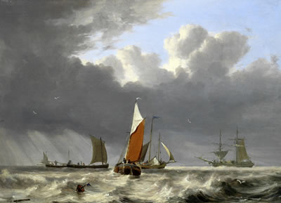 Joseph Stannard : Off Yarmouth