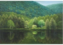 Masahisa Okada : Lakeside at Shiga