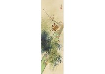 Seiho Takeuchi : Sparrows on the bamboo