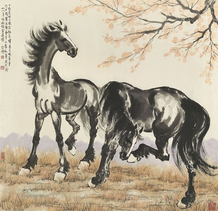 Beihong Xu : From Auction Records