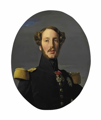 Jean-Auguste-Dominique Ingres : Portrait of Ferdinand-Philippe-Louis-Charles-Henri of Bourbon Orleans, Duke of Orleans