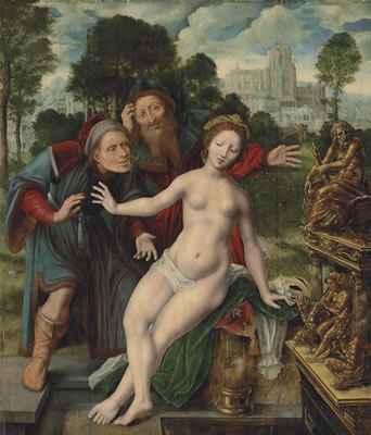 Jan Metsys : SUSANNA AND THE ELDERS